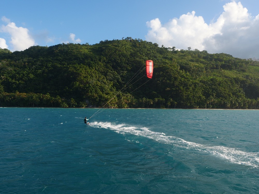 Kitesurfing cruise in the Dominican Republic