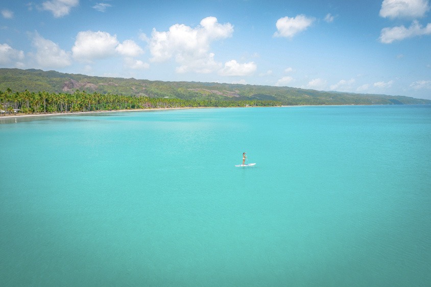 Paddle Surf las Terrenas Dominican Republic