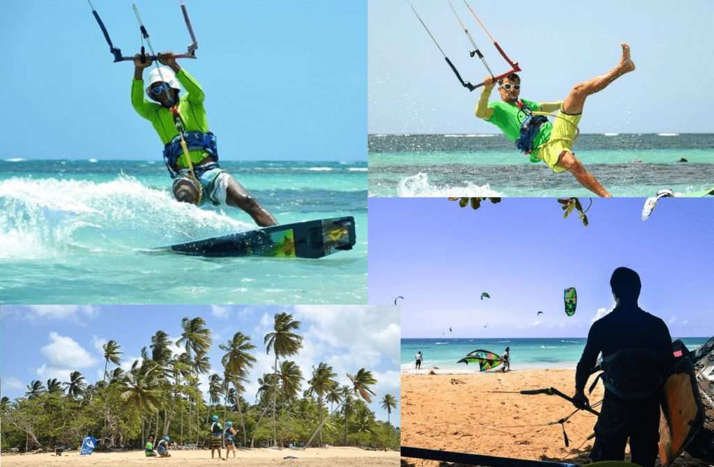 Kitesurfing lessons in the Dominican Republic pictures