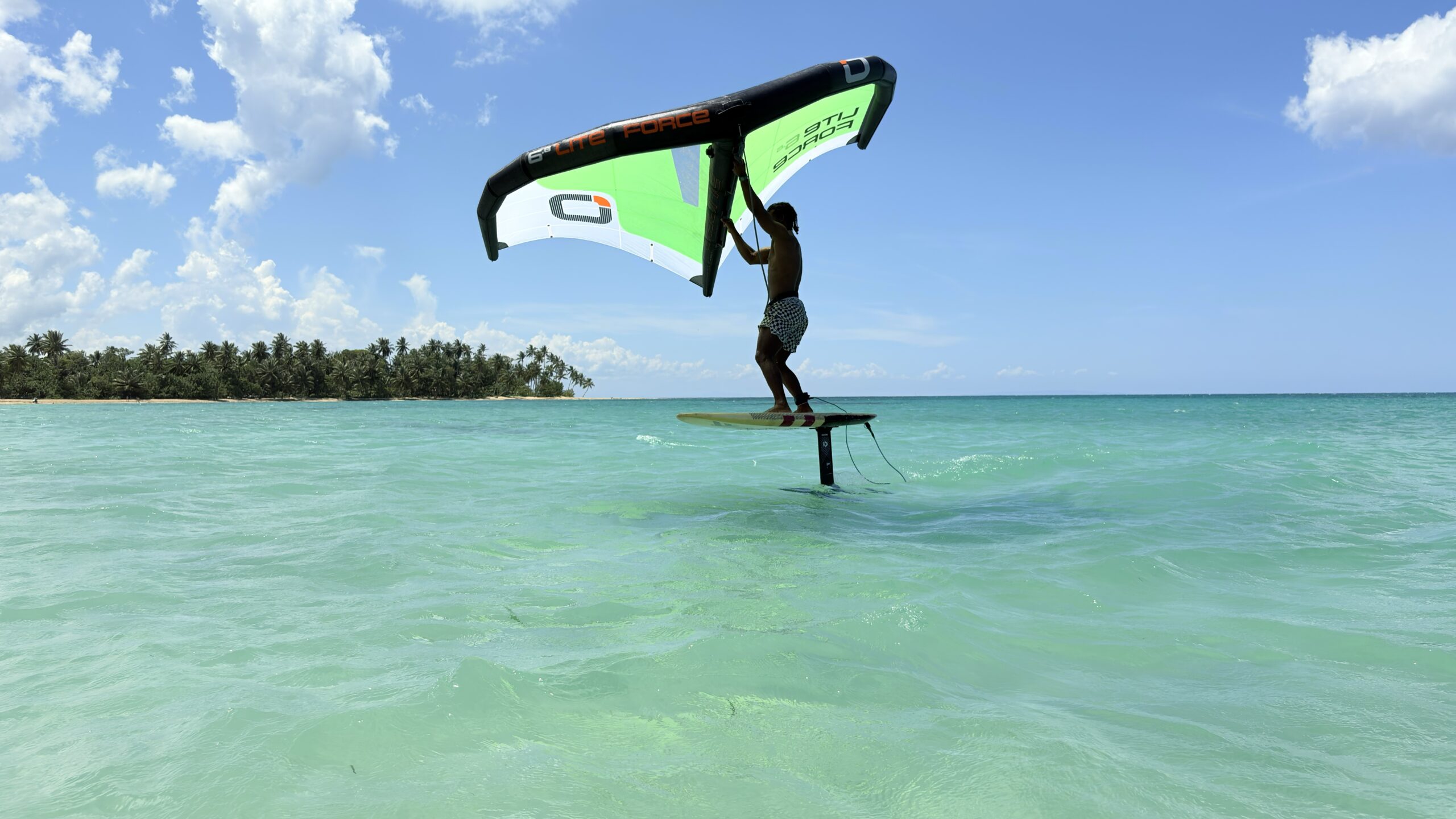 wingfoil, wingsurf, lasterrenas, dominicanrepublic