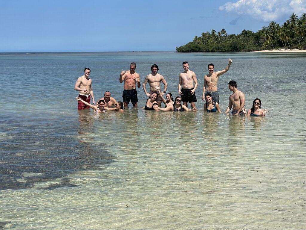 ATV excursion ending at a tropical beach near Las Terrenas