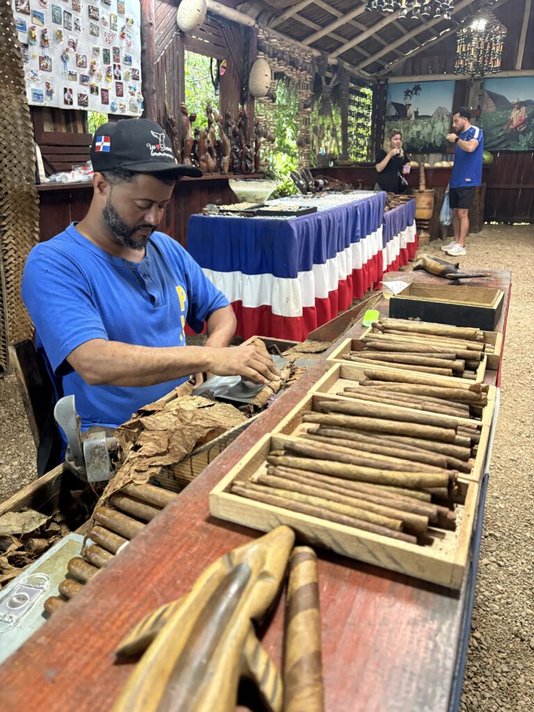 Traditional Dominican cigar making on the Coffee Route near Las Terrenas