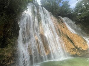 El Limón Waterfall during an ATV tour from Las Terrenas, Samaná