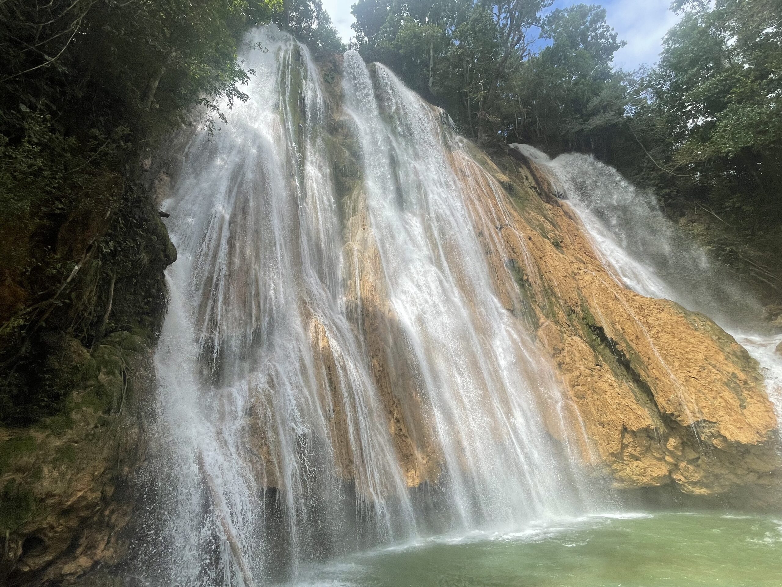 El Limón Waterfall during an ATV tour from Las Terrenas, Samaná